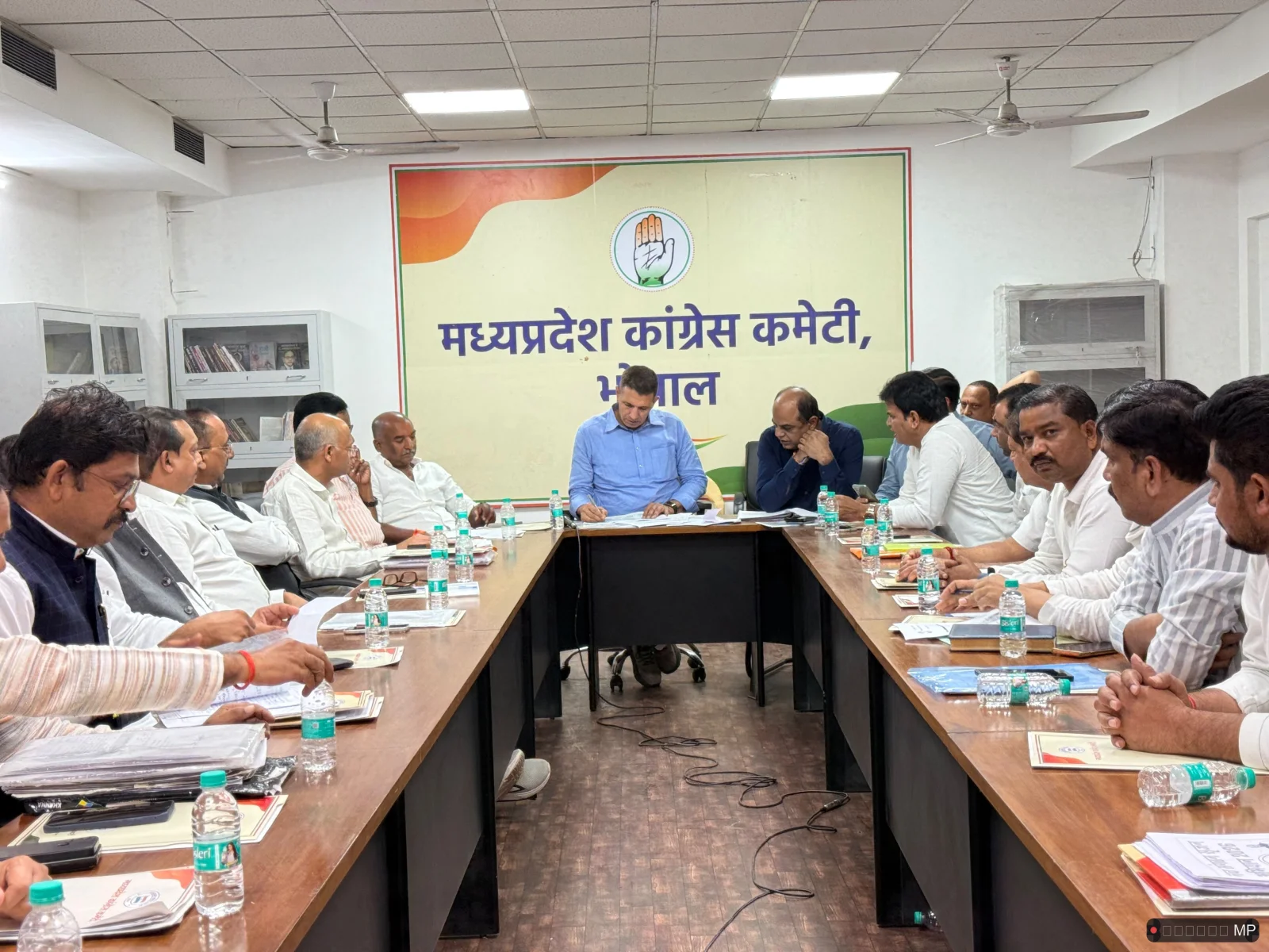 भोपाल में कांग्रेस की बड़ी बैठक भाजपा के 'लोकतंत्र बचाओ-भीड़ तंत्र हटाओ' का PCC में बना मास्टर प्लान