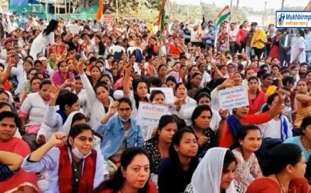 मुख्यमंत्री शिवराज सिंह चौहान की घोषणा अब तक नहीं हुई पूरी,संविदा कर्मियों को नहीं मिला वेतन और सुविधा