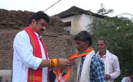 सुरखी विधानसभा में सैकड़ों कार्यकर्ताओं को मंत्री गोविंद सिंह राजपूत ने दिलाई बीजेपी की सदस्यता
