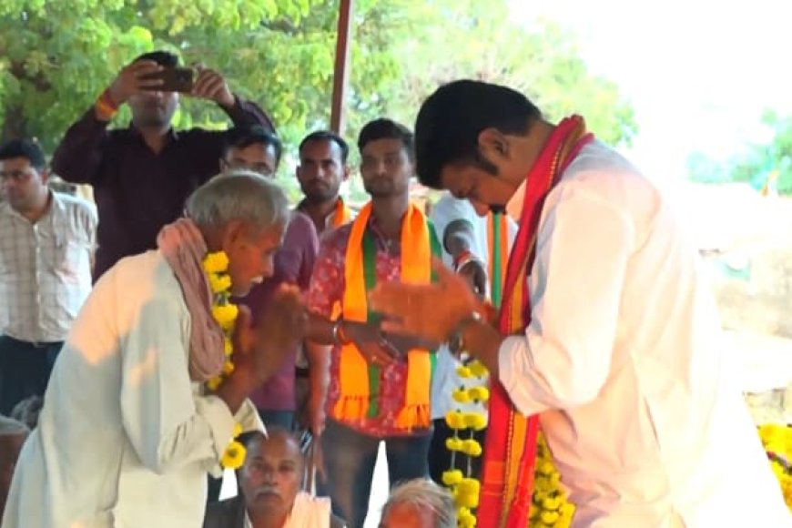 मंत्री गोविंद सिंह राजपूत ने किया सघन जनसंपर्क,कांग्रेस सरकार की दिलाई याद