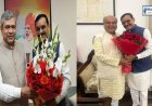 कुशल रणनीतिकार वीडी शर्मा का दिल्ली दौरा,केन्द्रीय नेत्रृत्व से की मुलाकात