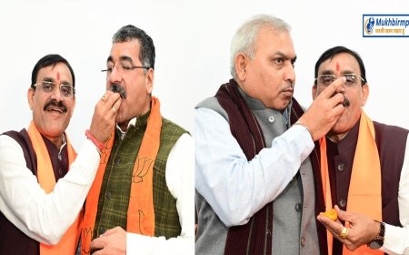 बीजेपी प्रदेश अध्यक्ष वीडी शर्मा ने चुनावी 'रण' में अपनी नीति को किया लागू,मिली प्रचंड जीत