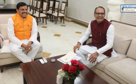 बीजेपी के पोस्टरों से गायब होंगे 'मामा' मोहन युग की ओर आगे बढ़ेगी बीजेपी