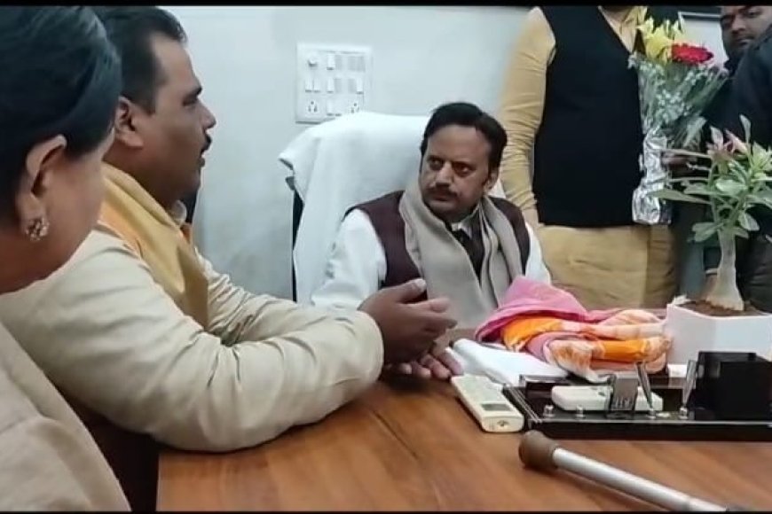 संयुक्त ब्राह्मण सामाजिक कल्याण समिति के सदस्यों ने की उप मुख्यमंत्री से मुलाकात