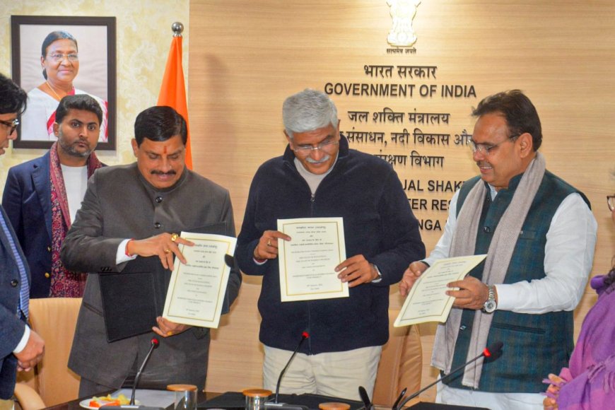 पार्बती-कालीसिंध-चंबल ईआर सीपी लिंक परियोजना को मंजूरी,मुख्यमंत्री मोहन यादव को मिली कामयाबी