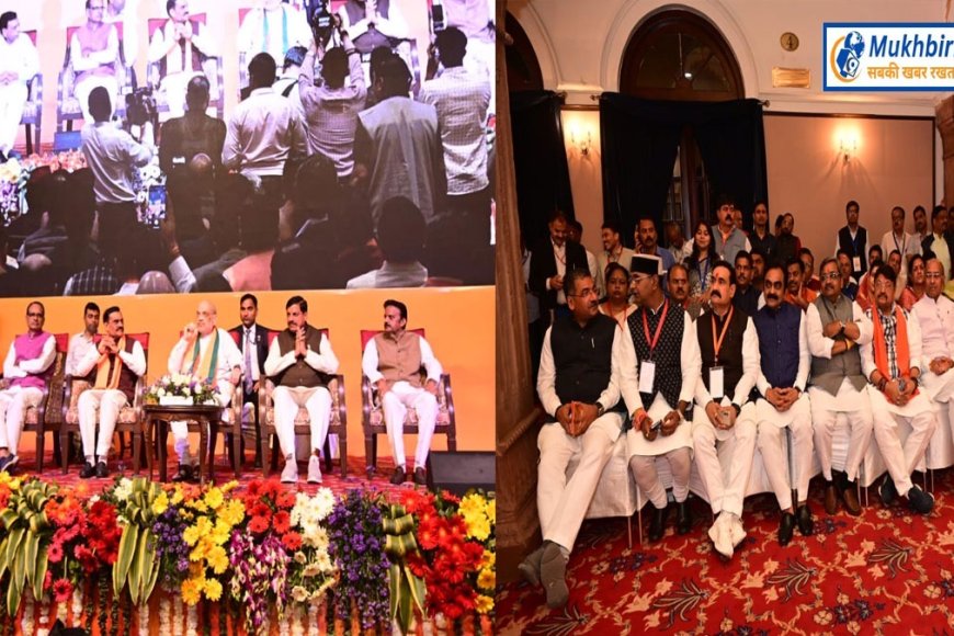 अमित शाह के कार्यक्रम में 'शिव' ने किया राज,दो बार बजी तालियां लूट ली पूरी महफिल