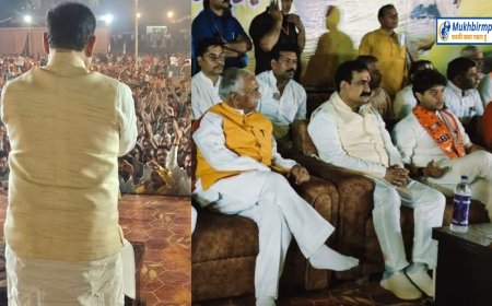 डॉ. नरोत्तम मिश्रा के लिए उमड़ा ब्राह्मणों का जन सैलाव,जम कर लगे नारे