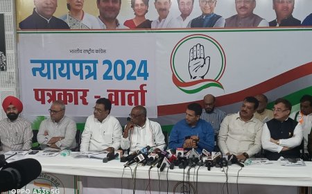 डेढ़ घंटे की प्रेसवार्ता में कांग्रेस नेता नहीं बता पाए कि आखिर वो कहना क्या चाहते हैं?