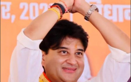 ज्योतिरादित्य सिंधिया का बयान,अपने अंत की ओर बढ़ रही कांग्रेस पार्टी