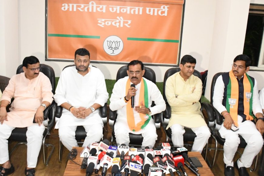 कांग्रेस पर बरसे प्रदेश अध्यक्ष वीडी शर्मा,कहा सिक्का आपका खोटा और नोटा पर वोट डाले जनता