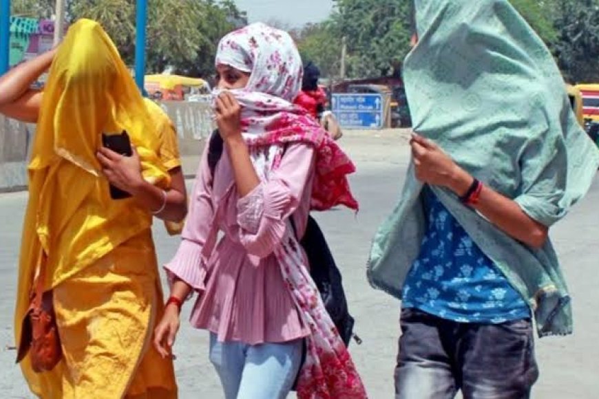 मौसम विभाग ने अगले पांच दिनों के लिए हीट वेव का रेड अलर्ट किया जारी