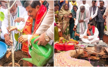 नमामि गंगे अभियान का सीएम डॉ. मोहन यादव ने किया आगाज,बेतवा के उद्गम स्थल पर मुख्यमंत्री ने किया शुभारंभ