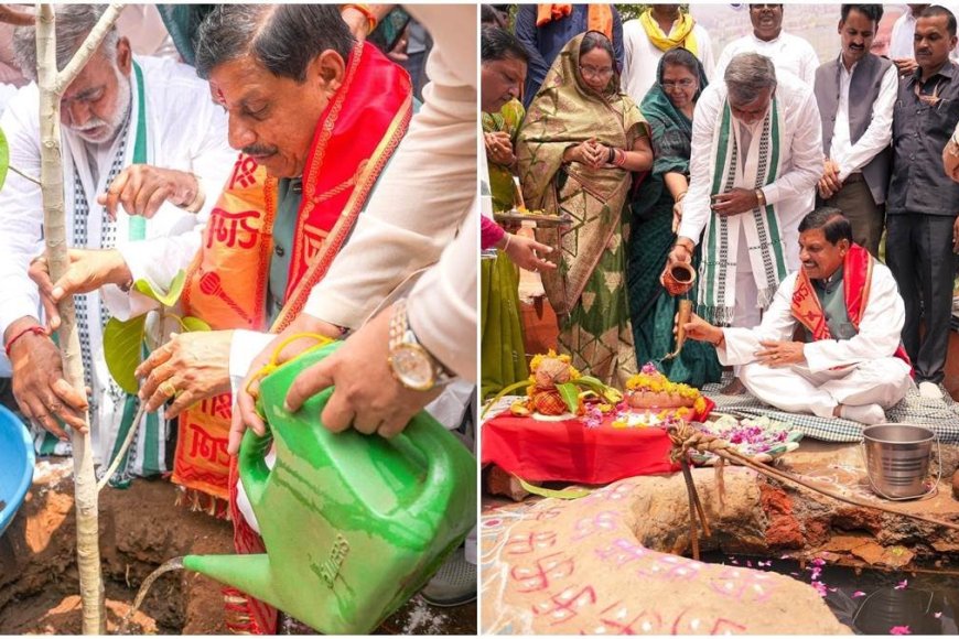 नमामि गंगे अभियान का सीएम डॉ. मोहन यादव ने किया आगाज,बेतवा के उद्गम स्थल पर मुख्यमंत्री ने किया शुभारंभ