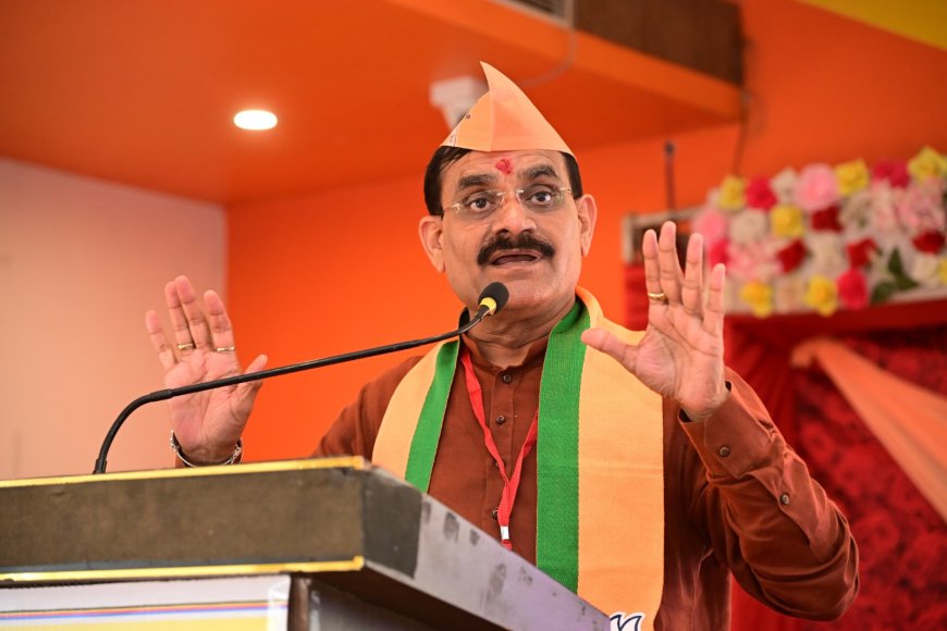 स्वार्थ का स्वांग रचने के लिए कांग्रेस के नेता सस्ती लोकप्रियता के पीछे भाग रहे हैं,बीजेपी के प्रदेश अध्यक्ष वीडी शर्मा ने कांग्रेस पर किया करारा प्रहार