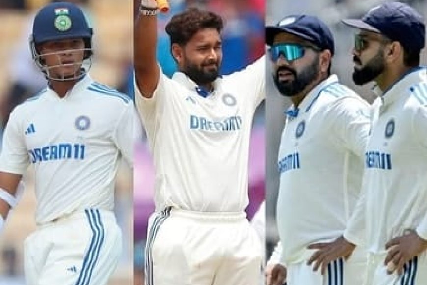 ऋषभ पंत की टेस्ट रैकिंग में बड़ी छलांग,टॉप टेन में हुए शामिल,रोहित विराट हुए बाहर