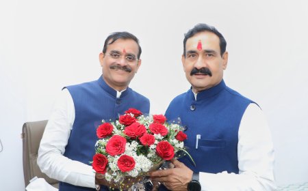 'अध्यक्षीय' चर्चा के बीच वीडी और नरोत्तम मिश्रा की मुलाकात ने बढ़ाया सियासी पारा