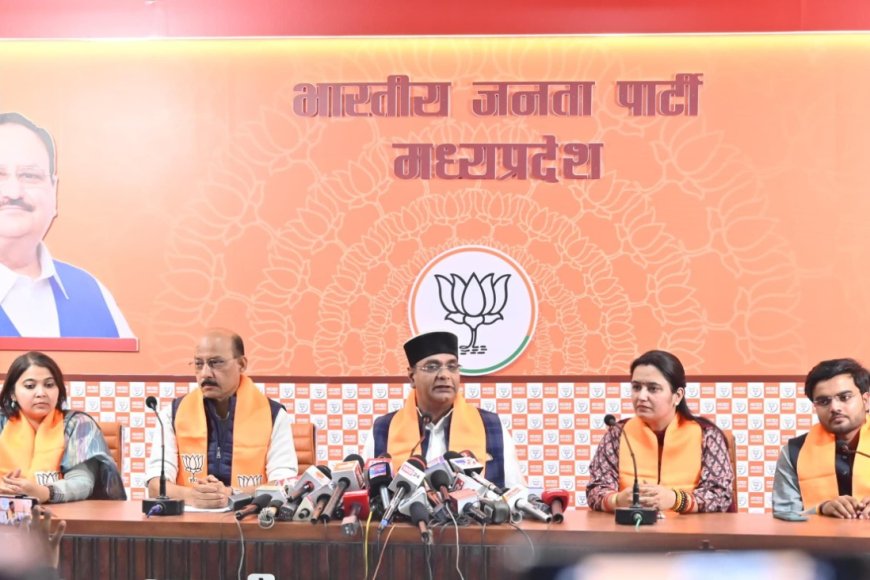 जीतू पटवारी के आरोप से बैकफुट पर भाजपा सरकार,मंत्री सारंग ने आनन-फानन में प्रेसवार्ता कर पटवारी के बयान को बताया निराधार