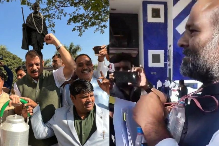 शराब के आगे फीकी पड़ी चाय,कांग्रेस के ही विधायक ने नेता प्रतिपक्ष उमंग सिंघार के प्रदर्शन को किया फ्लॉप