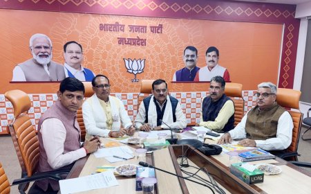 भाजपा की केन्द्रीय गाइडलाइन को चकनाचूर कर एमपी बीजेपी ने खुद बनाई गाइडलाइन,दो संगठनात्मक जिले बढ़ाए