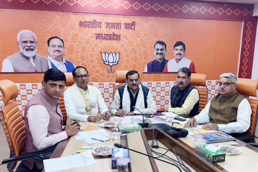 भाजपा की केन्द्रीय गाइडलाइन को चकनाचूर कर एमपी बीजेपी ने खुद बनाई गाइडलाइन,दो संगठनात्मक जिले बढ़ाए