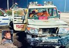 बाल-बाल बचे बीजेपी प्रदेश अध्यक्ष,कांग्रेस अध्यक्ष पटवारी के बाद बीजेपी अध्यक्ष वीडी शर्मा के काफिले को ट्रक ने मारी टक्कर