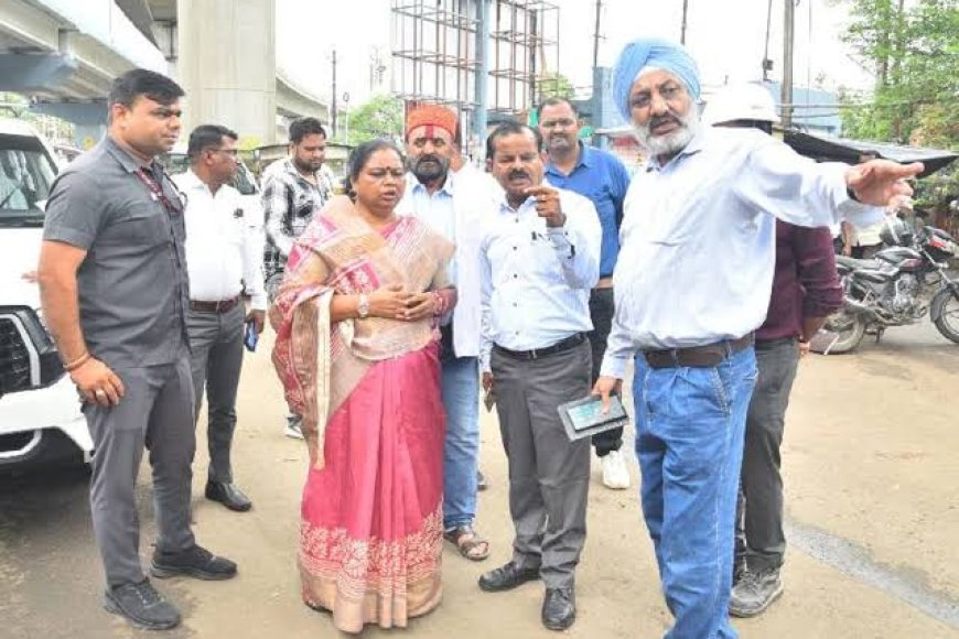 मेहमानों से पहले PWD के भ्रष्टाचार पर चढ़ाई जा रही काले मक्खन की परत