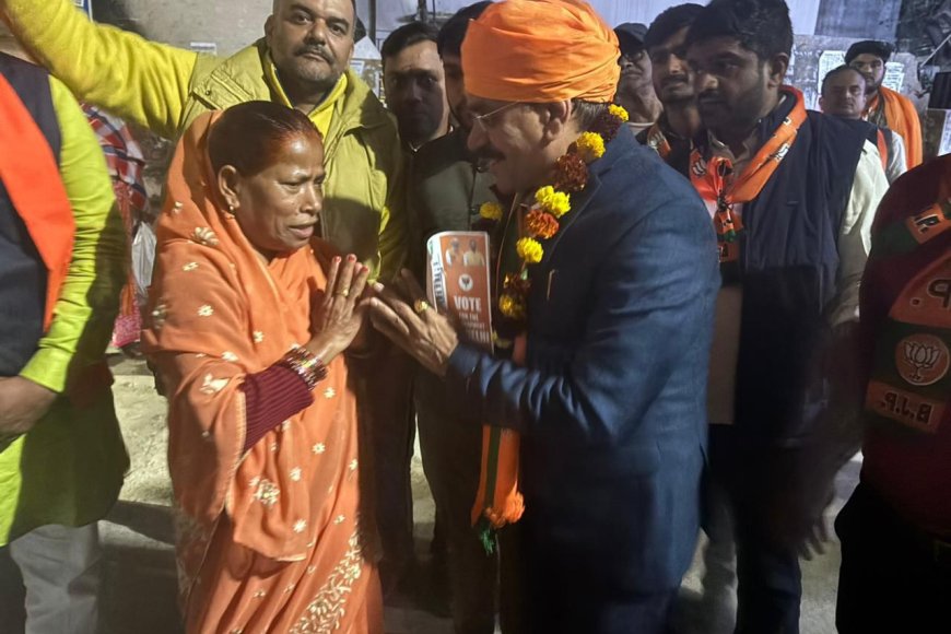 जहां पड़े ‘शुभंकर’ वीडी शर्मा के कदम वहां खिला बीजेपी का कमल,दिल्ली के चुनावी रण में किया था चुनाव प्रचार