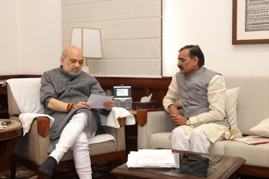 लेटर की चर्चा,आखिर बीजेपी अध्यक्ष वीडी शर्मा ने अमित शाह को जो लेटर दिया उसमें क्या है?
