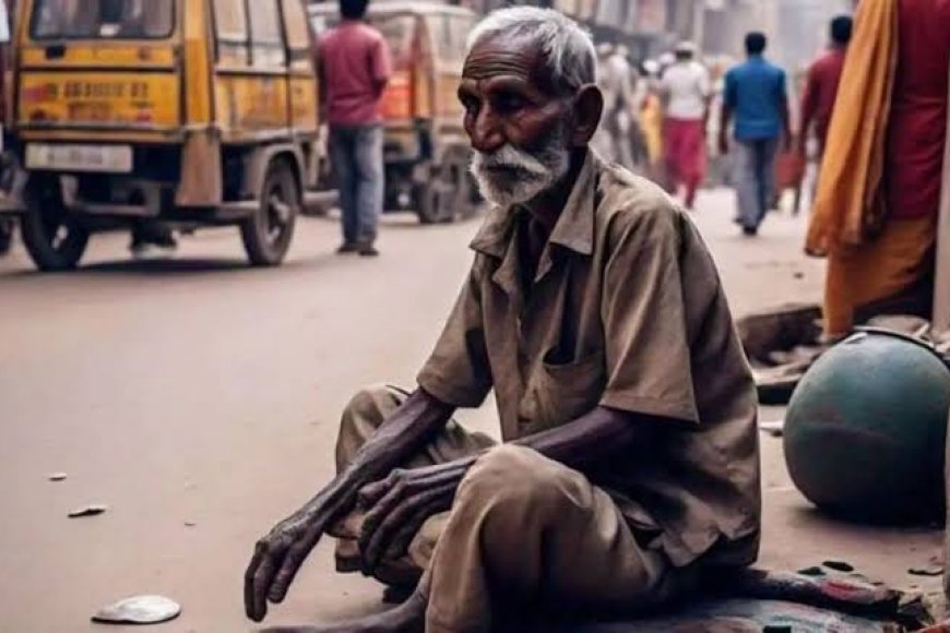 जब भिखारी ने अधिकारी से कहा साहब इतना कष्ट क्यों किया बताते तो मै चारपहिया गाड़ी भेज देता
