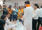 विवादित बयानों से बीजेपी का बढ़ा 'बीपी और ब्लड प्रेशर' दो हजार जगहों पर कार्यकर्ताओं का हुआ स्वास्थ परीक्षण