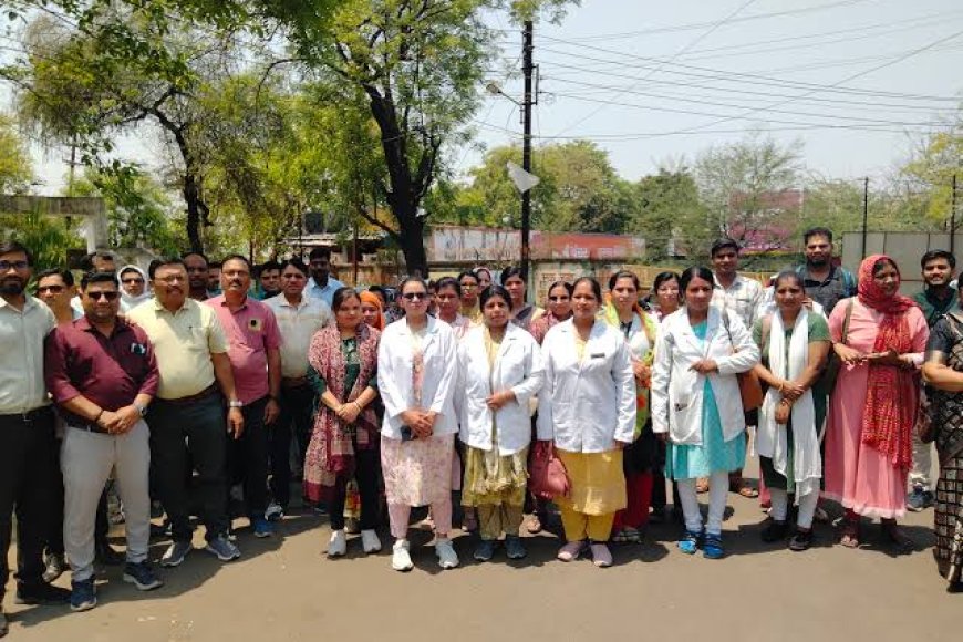 स्वास्थ्य अधिकारी कर्मचारी महासंघ के पदाधिकारियों ने एनएचएम से की मुलाकात,उत्तर प्रदेश की तरह प्रदेश में सेवा लागू करने’ की उठाई मांग