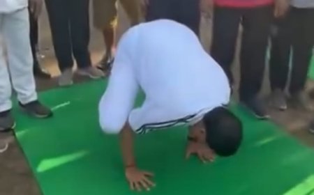 सीएम का एक मिनट का 'मयूर' आसन तीन दिनों पर पड़ा भारी,अनुशासन का पाठ पढ़ने गए सांसद-विधायक फिटनेस का पढ़ आए पाठ