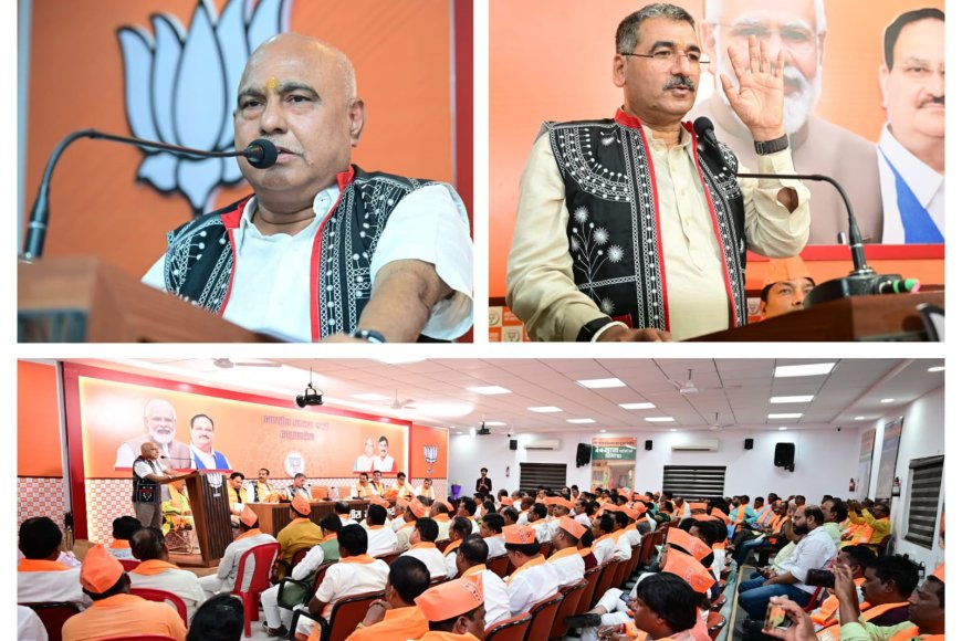लाख कोशिशों के बाद भी भाजपा एसटी और एससी वर्ग के बीच नहीं बना पाई पैठ,अब एक बार फिर चलेगा अभियान