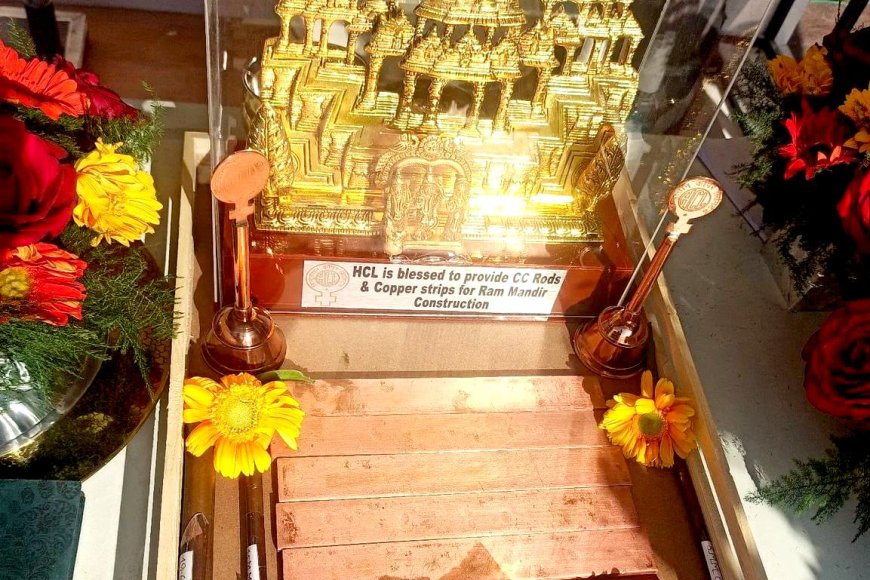 एमपी के 32 टन तांबे ने बढ़ाई श्रीराम मंदिर की चमक,इतिहास के पन्नों में दर्ज हुआ दान