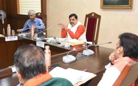 सीएम मोहन यादव की प्रभारी मंत्रियों को दो टूक,अपने प्रभार के जिलों में दौरा कर विकास कार्यों की समीक्षा करें