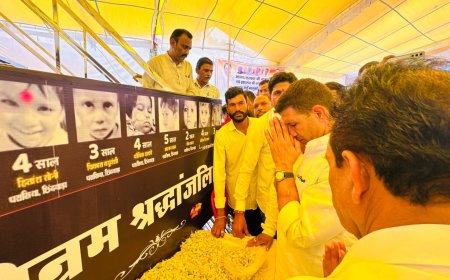 छिंदवाड़ा में पीड़ितों के बीच कांग्रेस अध्यक्ष पटवारी,अंशन कर दोषियों के खिलाफ कार्रवाई की उठाई मांग
