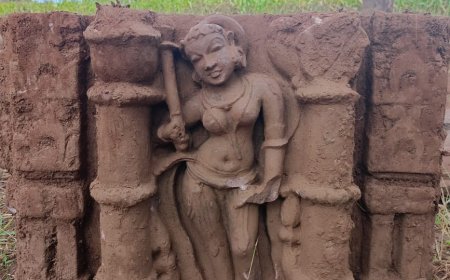 दमोह के टीले पर मिली हजारों साल पुरानी भगवान की मूर्ति,खबर फैलते ही उमड़ा आस्था का जन सैलाव