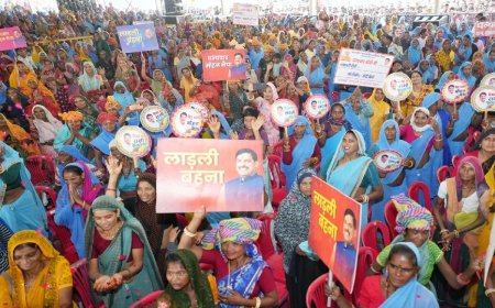लाड़ली बहनों के लिए बड़ी खबर,सीएम मोहन यादव इसी महीने फिर खाते में डालेंगे राशि