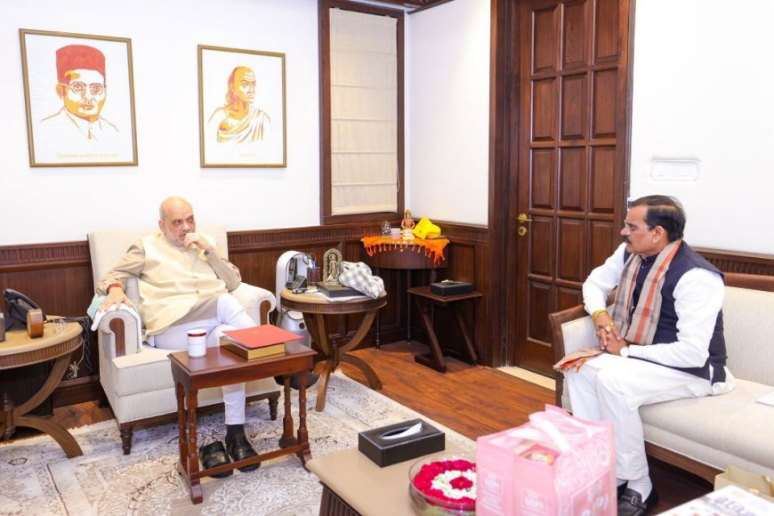 वीडी और अमित शाह की मुलाकात सामान्य तो नहीं उससे कहीं अधिक है जिसके नतीजे भी जनता के सामने जल्द होंगे