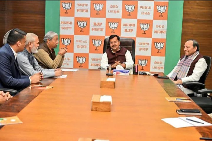 बीजेपी की राष्ट्रीय कार्यकारिणी के लिए एमपी के नेताओं ने शुरु की जमावट