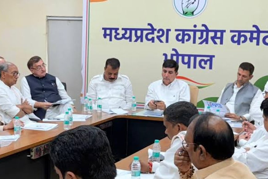 कांग्रेस के पिंच हिटिंग पर जैसे ही भाजपा 'बाउंसर और यार्कर' डालती है तो डिफेंसिव मोड़ पर आ जाती है कांग्रेस