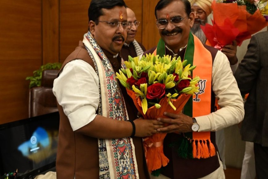बीजेपी में 'नवीन' युग का आगाज होती ही एमपी के नेताओं ने दिल्ली की ओर लगाई दौड़ राष्ट्रीय कार्यकारिणी की तलाश रहे संभावना