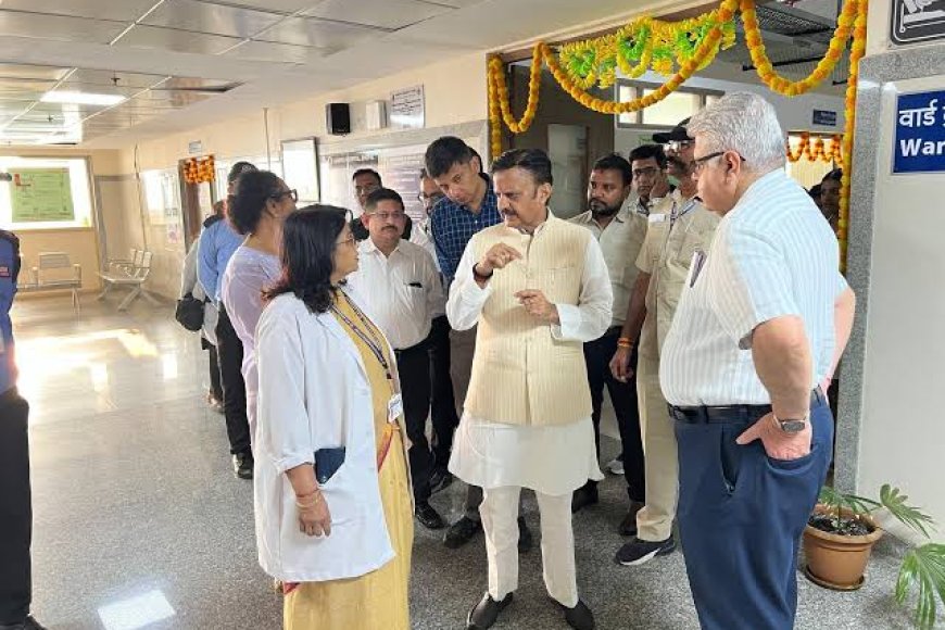 स्वास्थ्य मंत्री राजेन्द्र शुक्ल ने घायल बालक का कराया इलाज डाक्टरों को दिया निर्देश