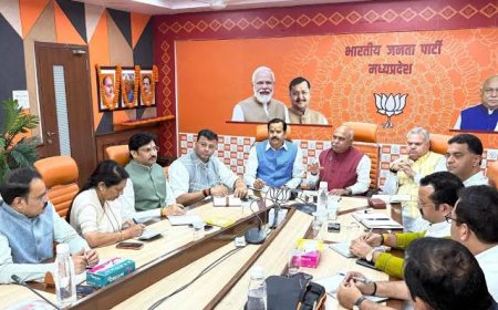 बीजेपी अध्यक्ष हेमंत खंडेलवाल की दिन भर चली गुप्त मीटिंग प्रदेश कार्यालय में रहा सन्नाटा