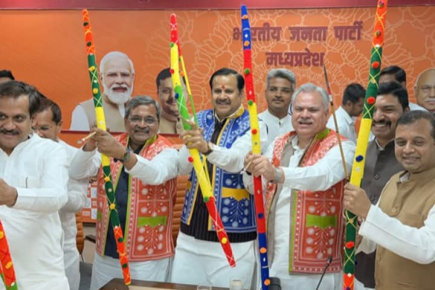 भाजपा के वरिष्ठ पदाधिकारियों ने सटीक निशाना लगा कर 'टारगेट' किया फिक्स समय आने पर दिखेंगे तीर के निशान