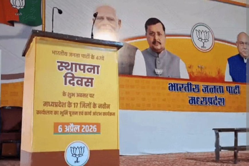भाजपा के स्थापना दिवस पर हफ्ते भर चलेंगे विभिन्न प्रकार के कार्यक्रम हर प्रकार के पदाधिकारी होंगे शामिल