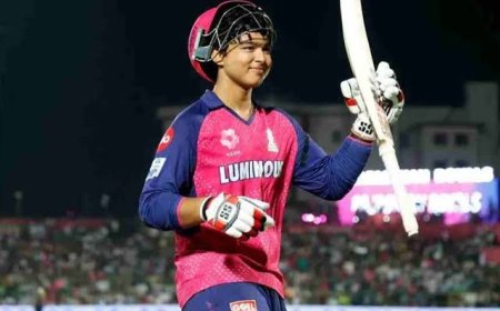 SRH vs RR: वैभव सूर्यवंशी का तूफान, 29 गेंद में 97 रन 12 छक्कों से तोड़ा गेल का महारिकॉर्ड