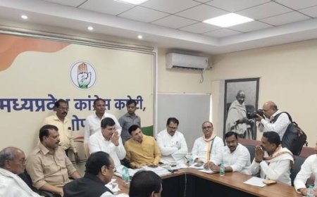 प्रायोजित तरीके से प्रदर्शन करना और फिर 'शांत' हो जाना कांग्रेस नेताओं की बना पहचान