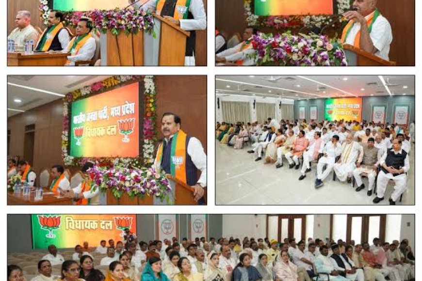 पोहा जलेवी से शुरु हुई सीएम हाउस में विधायक दल की बैठक में सभी विधायकों को आस-पास रहने का मिला निर्देश