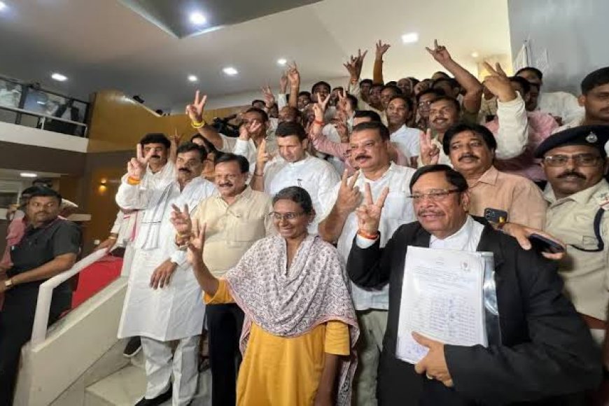 कांग्रेस का 'मंगल भारी' मीनाक्षी नटराजन का रद्द हुआ नामांकन बगैर चुनाव के हारी कांग्रेस भाजपा की हुई जीत